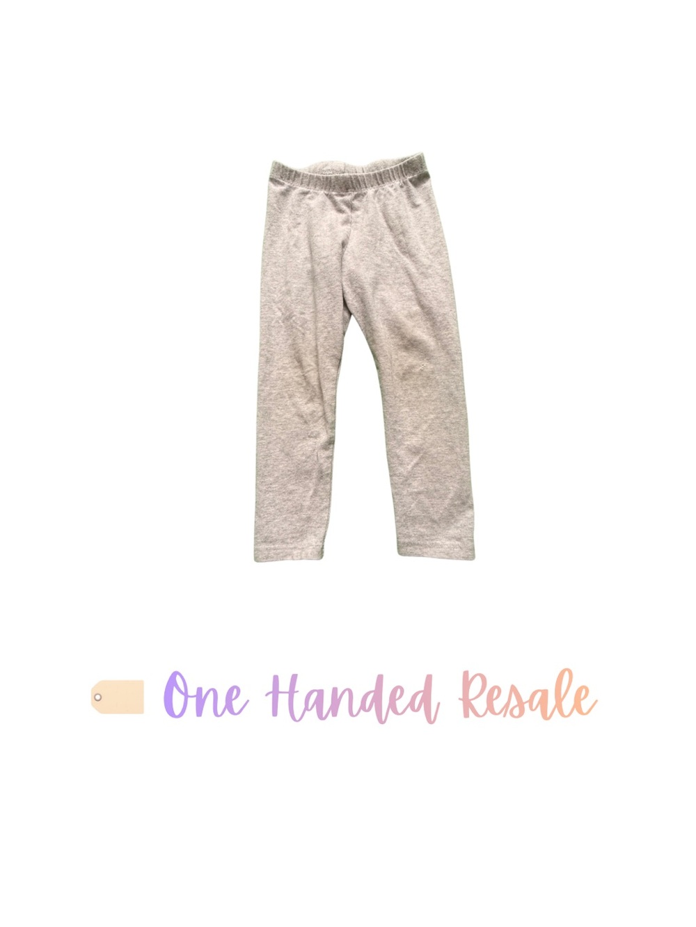 🐨 Cat & Jack Light Grey Kids Soft Stretchy Leggings 2T
